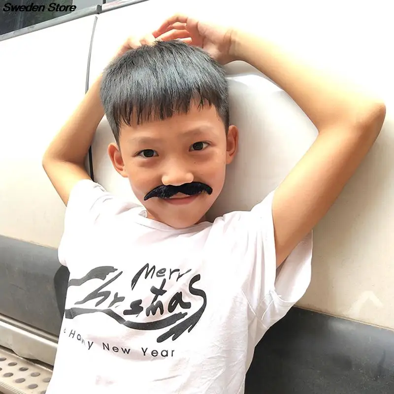 48 шт./компл. Забавный костюм пирата для вечевечерние Усы Косплей искусственные