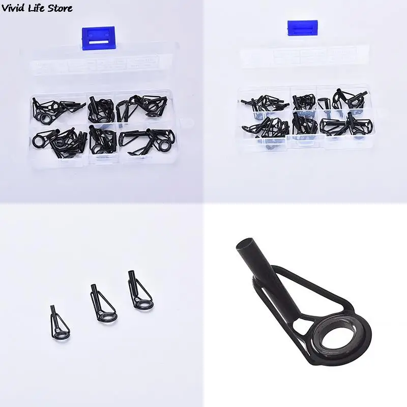 Набор направляющих для удочки разных размеров комплект из 7/8/30 шт. стали Cr-Ni