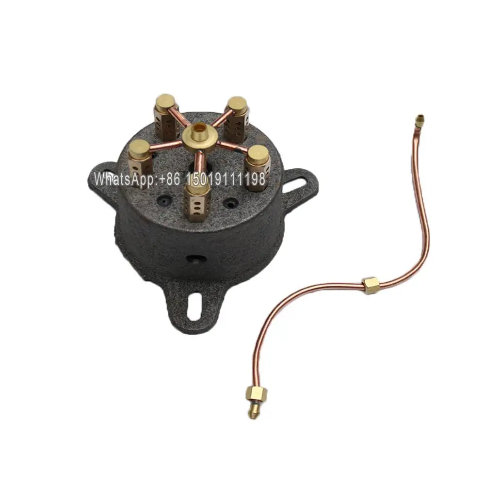 

5-hole household gas stove,high pressure fire burner,portable burner,desktop outdoor gas stove,pan burner,barbecue gas stove