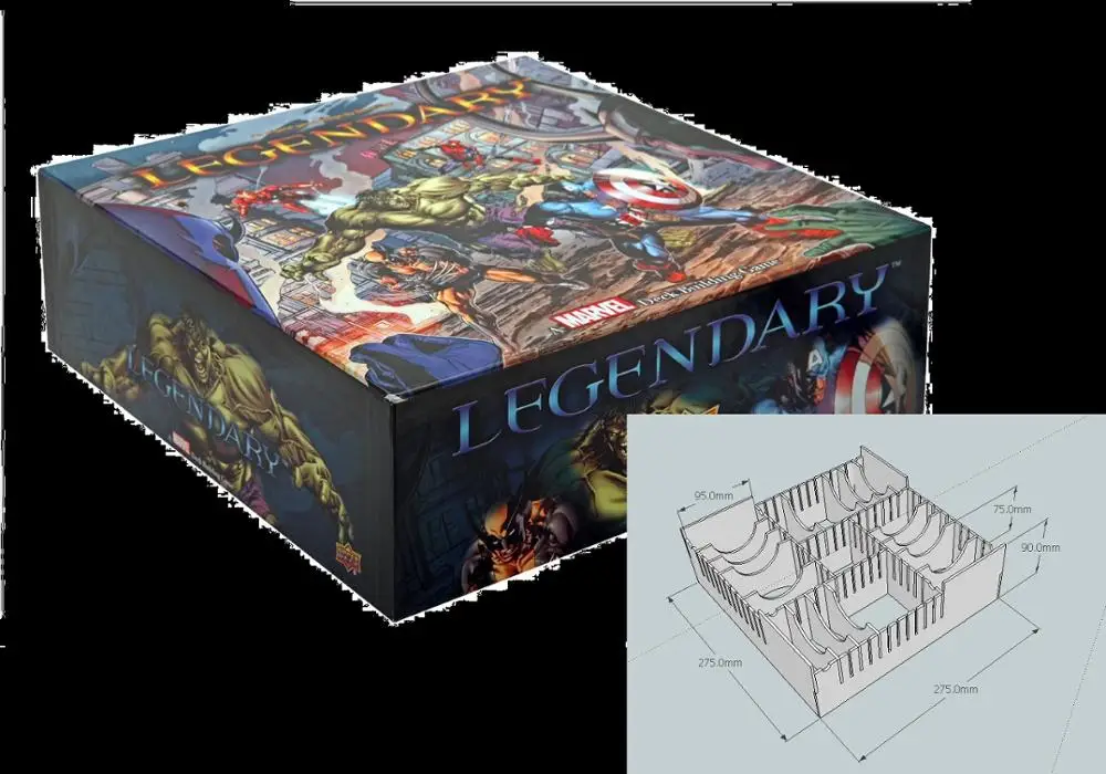 Приемник сломанного жетона деревянный ящик органайзер компактный для хранения