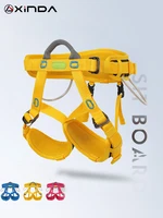 xinda outdoor children half body safety harness rock climbing protection belt adult half harness mountaineering equipment