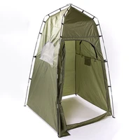 single person outdoor camping beach shower tent portable private toilet dressing room with window rain shelter fishing