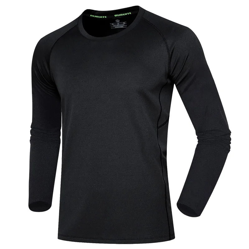 Спортивная футболка мужская с длинным рукавом на открытом воздухе свободный