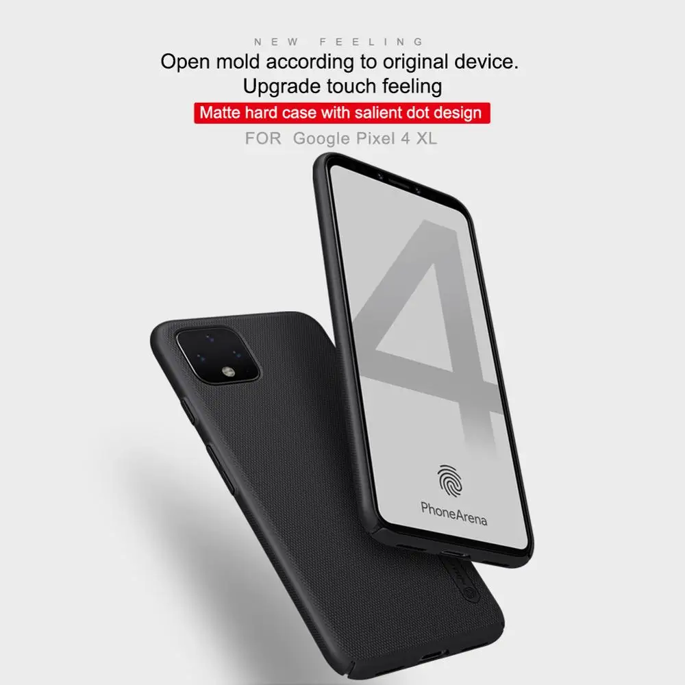 Чехол для Google Pixel 4/Pixel 4 XL чехол NILLKIN Супер Матовый Защитный матовый Жесткий с