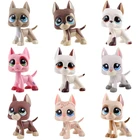 Оригинальный маленький зоомагазин LPS коллекция кошек редкая стоячая короткогрудая игрушка собака высокое качество передвижная кукла котенок модель игрушка подарок для детей