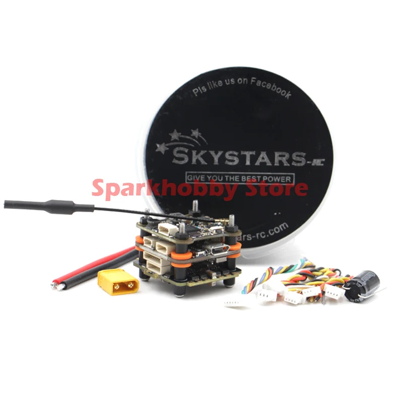 Talon F4 Mini Torre F4 de control de vuelo Betaflight+ 20A BLHELI-S 4в1 ESC+ 40CH 200 mW VTX para micro Drone FPV
