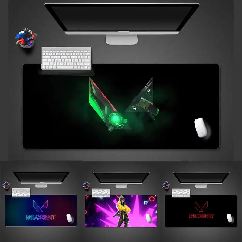 

Valorant Durable Rubber Mouse Mat Pad X XL XXL Non slip Cushion Thickness 2mm LockEdge equal LE
