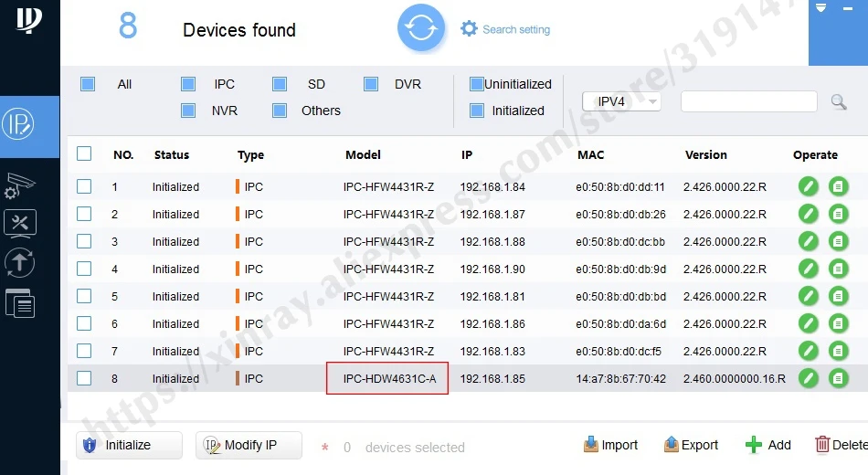 DH 6MP IP камера IPC-HDW4631C-A Обновление от IPC-HDW4431C-A POE Мини купольная камера Встроенный микрофон CCTV металлическая камера 8 шт./лот