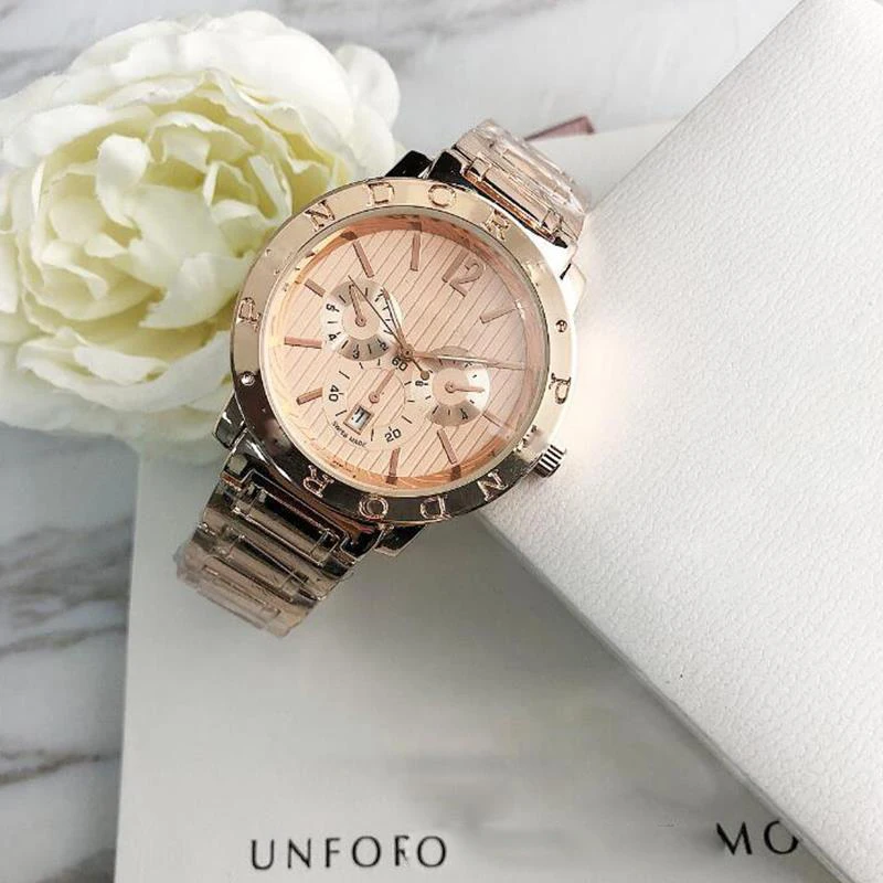 

Hot stainless steel women's fashion quartz watch high quality suitable for Reloj mujer