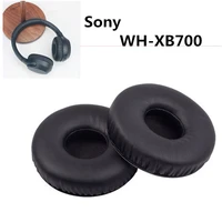 sponge leather ear pads foam cushions cover for sony wh xb700 headphones earpads replacement headsets earmuffs