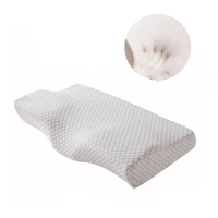 butterfly shape memory pillow neck protection slow rebound memory foam pillow health care cervical neck orthopedic pillows