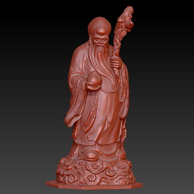 3D резная фигурка скульптура 3d модель для станка с ЧПУ в формате STL Китайский