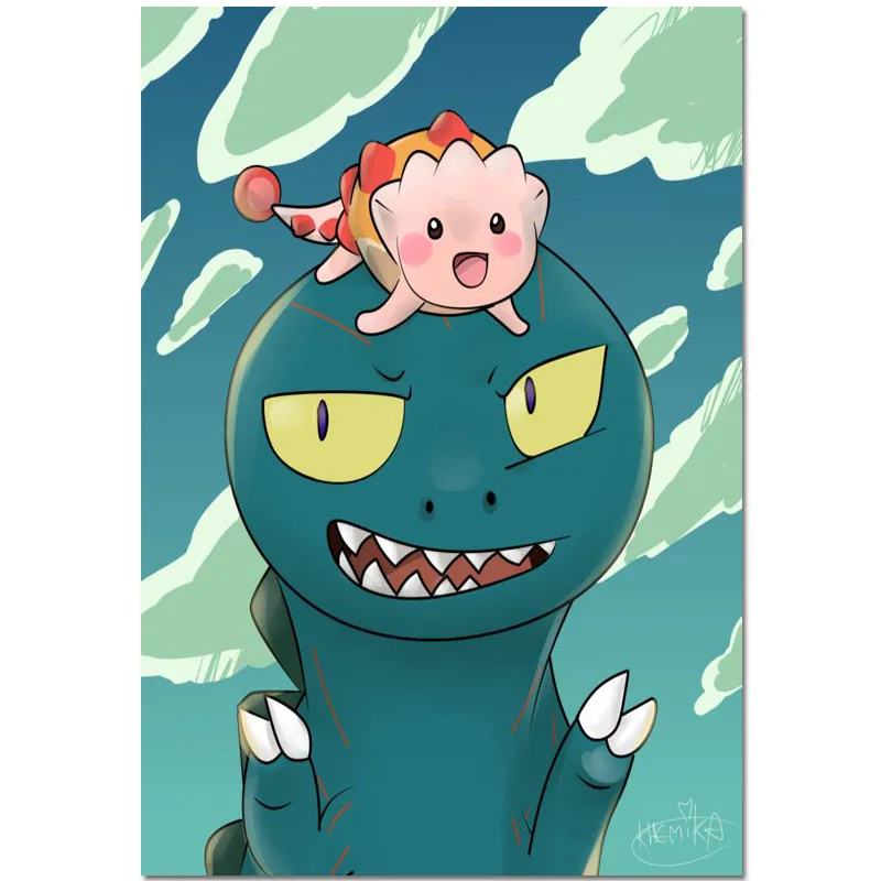 

Custom Canvas Decor Anime You Are Umasou Colorful Wall Fabric Posters And Prints Home Decor Painting 20x30cm,27x40cm