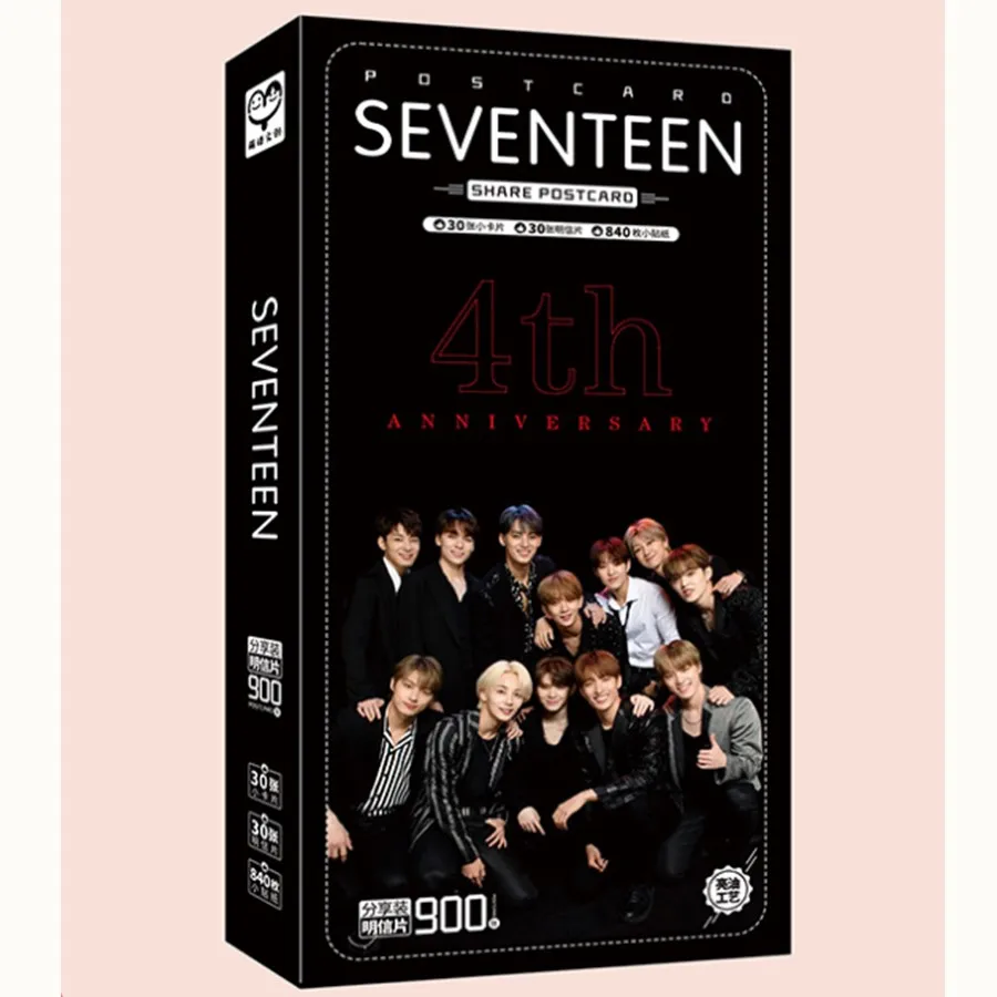 Набор открыток Kpop Seventeen The8 Vernon collectic Photocards Hoshi Dino декоративные наклейки DIY 200 шт