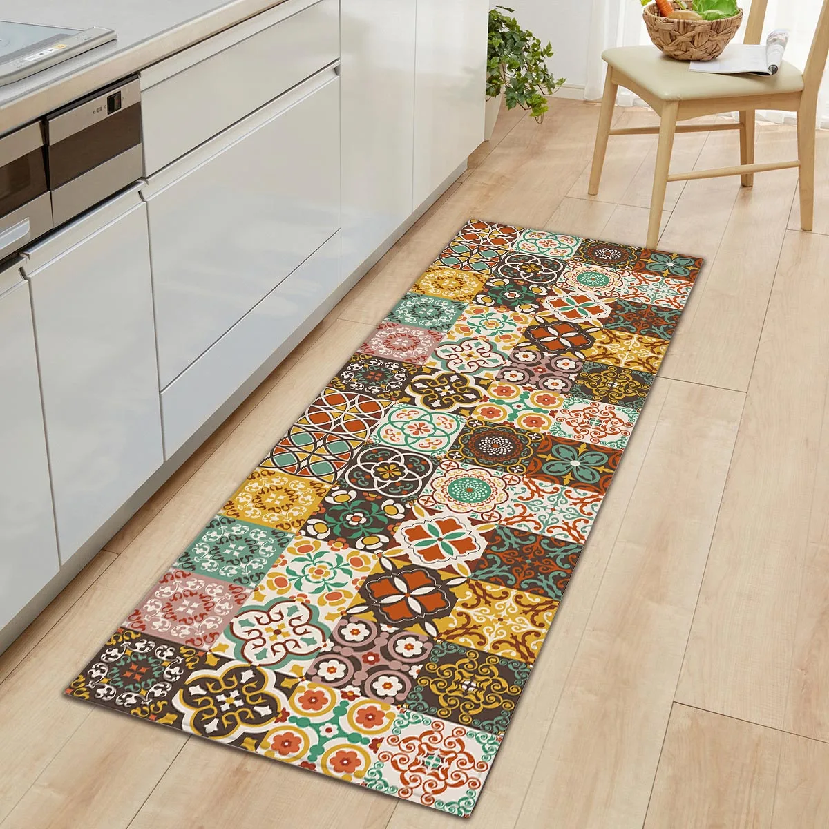 bohemia kitchen mat carpet doormat flannel anti slip entrance door mat soft rugs mats for living room bedroom bathroom free global shipping