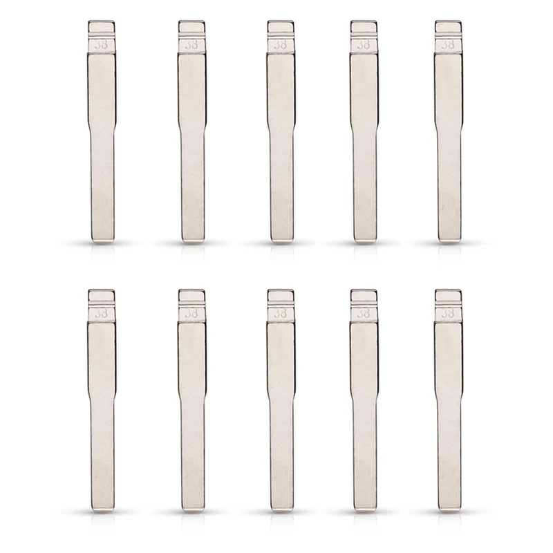 10 шт. металлический необработанный откидной ключ KD дистанционного управления