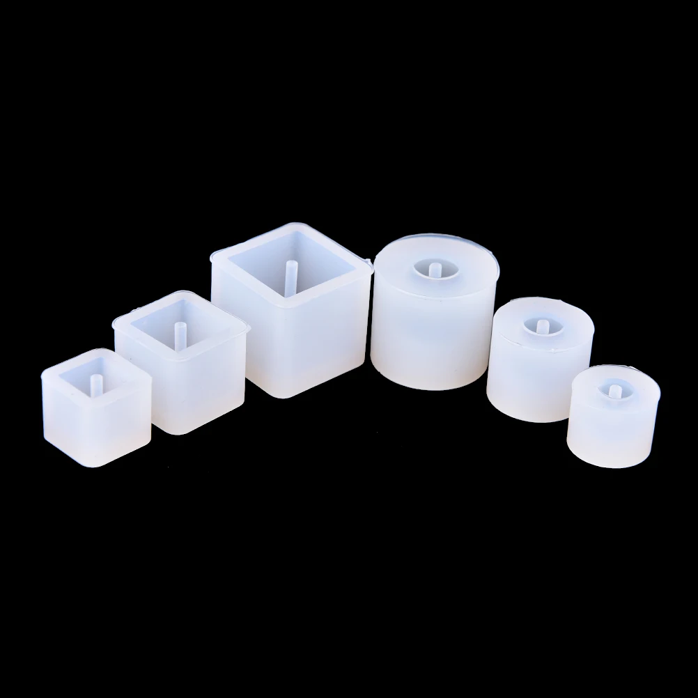 

1 Pcs Round Square Silicone Mold Epoxy Casting Resin For Jewelry Beads Pendant Bangle Bracelet Making Mold DIY Hand Craft Tool