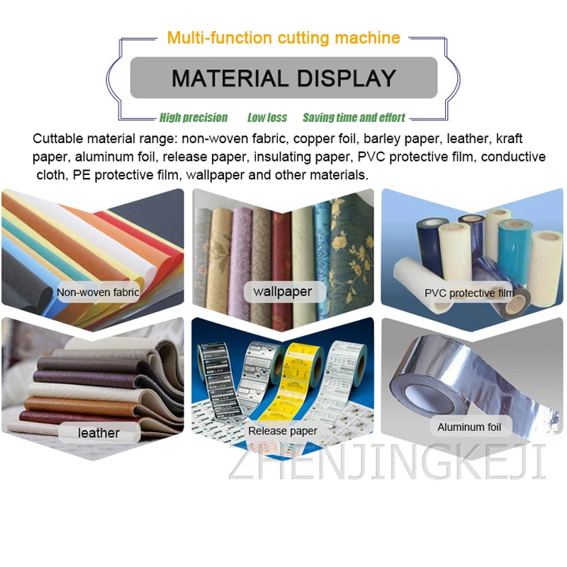 

Fabric Cutting Machine Fully Automatic Cloth Cutting Machine Stickers PVC film Cross Cutting Machine Bubble Film Cutting Tools