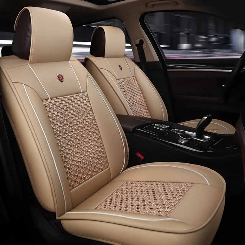 Универсальные кожаные чехлы на сиденья автомобиля ZRCGL для Lifan all model 320 330 520 X60 X50 720