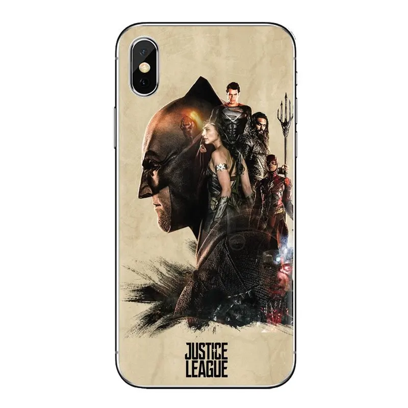 Transparent Soft Cases Covers DC Comics Justice Leagu For Samsung Galaxy J1 J2 J3 J4 J5 J6 J7 J8 Plus 2018 Prime 2015 2016 2017 |