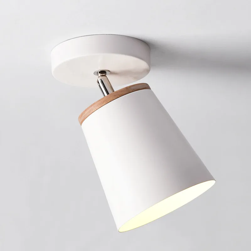 Современный потолочный светильник светодиодный крытый металла дерева кулон