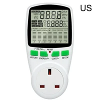 plug meter to measure current voltage power convert to electricity bill digital lcd energy meter watt meter electricity power