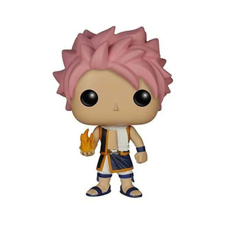 10cm Fairy Tail Naz Gajeel Natsu Collectible Dragon Force Model Vinyl Action Figures Toys for Chlidren Birthday Gift (with box) | Игрушки и