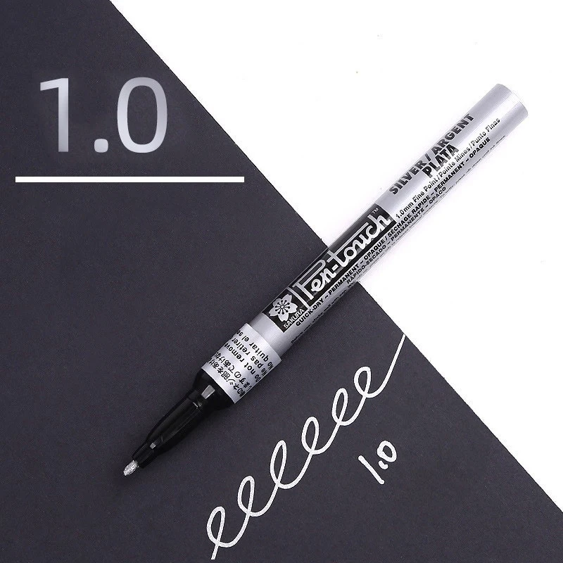 

Металлический зеркальный хромированный маркер Sakura