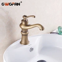 basin faucets luxurious bathroom taps classic hot and cold mixer antique attachment on the crane include deck mounted hj 6601f