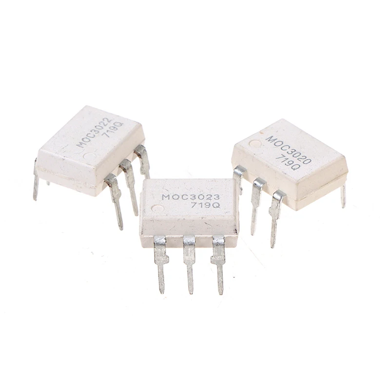 

10PCS MOC3020 MOC3022 MOC3023 DIP6 DIP optocoupler new and IC Direct Plug