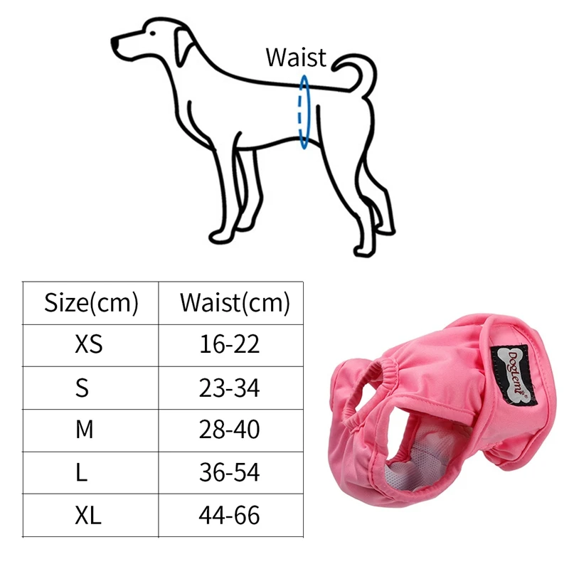 

Shorts for Large Dog Female Sanitary Pet Big Dog Physiological Pants Panties Female Dog Cat Diapers Underwear Briefs Diaper