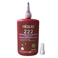 higlue 222 glue anaerobic thread locker low strength purple 50ml1pcs