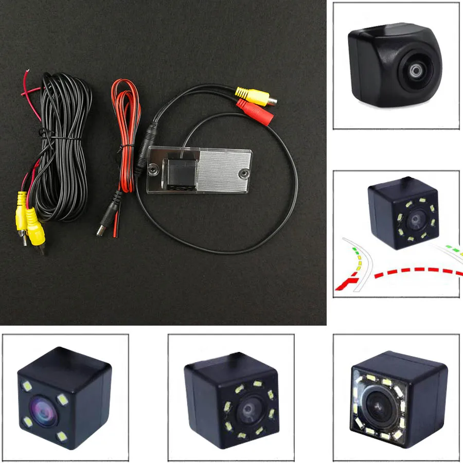 Автомобильная CCD камера заднего вида ночного видения Водонепроницаемая для Kia