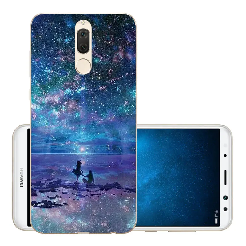 CROWNPRO Мягкий ТПУ для 5," huawei mate 10 Lite чехол-накладка для задней панели телефона Nova 2i/Maimang 6/mate 10 Lite чехол s - Цвет: LMH