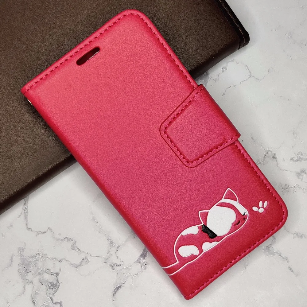 Из искусственной кожи чехол-бумажник чехол для huawei Y6 Pro Y7 премьер- карты футляры на липучке для huawei Honor 8A Honor 10 20 Lite, флип-чехол с функцией подставки