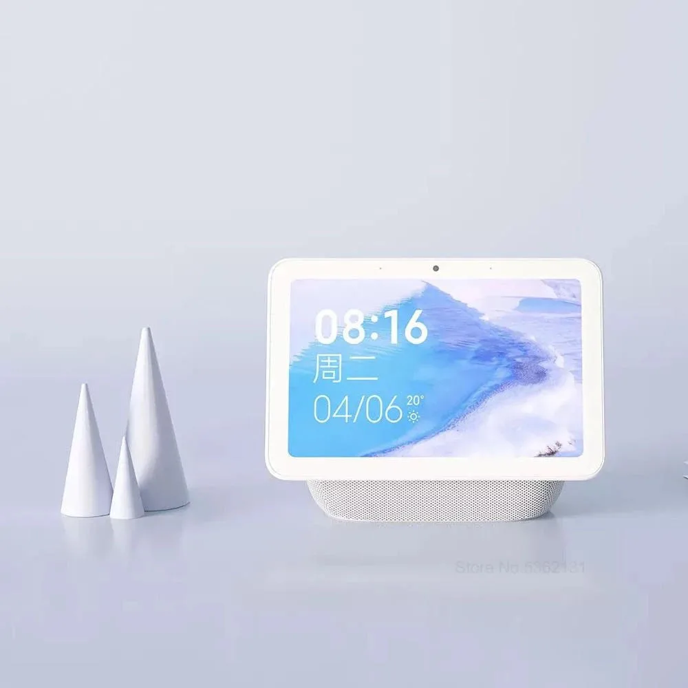 

Bluetooth-Колонка Xiaomi Xiaoai с сенсорным экраном, цифровым дисплеем и будильником