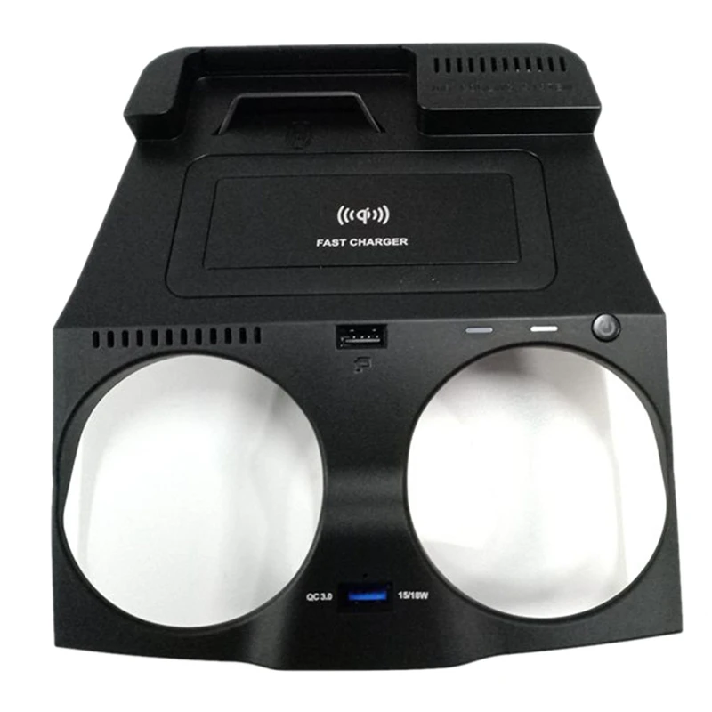 Автомобильное беспроводное зарядное устройство QI 15 Вт для-BMW 5 6 серии G30 G38 G32 6GT 2018