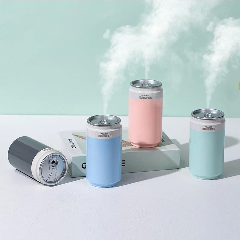 

260ml Ultrasonic Humidifier Silent Air Purifier for Clean Air in Home Office Car Essential Aroma Oil Diffuser with LED Light