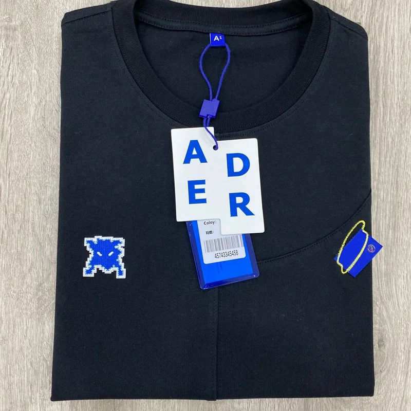 Футболка дардера Вейдера 2021SS для мужчин и женщин высокое качество 1:1 вышитый