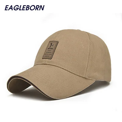 EAGLEBORN snapback женская брендовая модная бейсбольная кепка для мужчин и женщин хлопковые Повседневные шапки Мужские casquette bone gorra - Цвет: beige