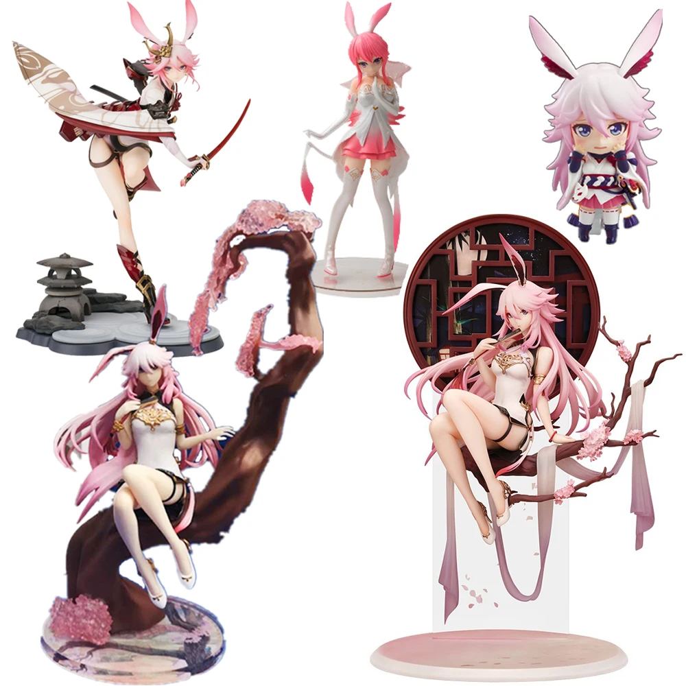 

Japanese Anime Honkai Impact 3 Yae Sakura Sakura Yae PVC Action Figure Toy Game Statue Collectible Model Doll Gifts