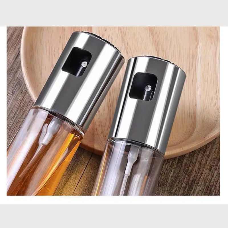 BBQ Olive Oil Sprayer Dispenser Bottle Cooking Glass Leak-Proof Drop Jar Sauce For And Vinegar Kitchen Tool | Дом и сад