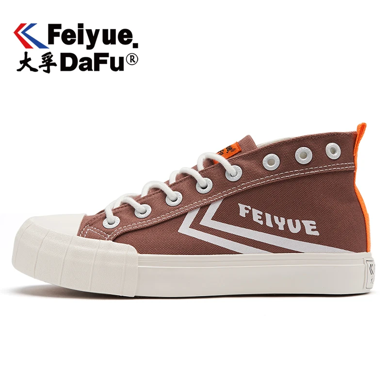 DafuFeiyue 2155 парусиновые туфли с высоким берцем вулканизированные кроссовки обувь