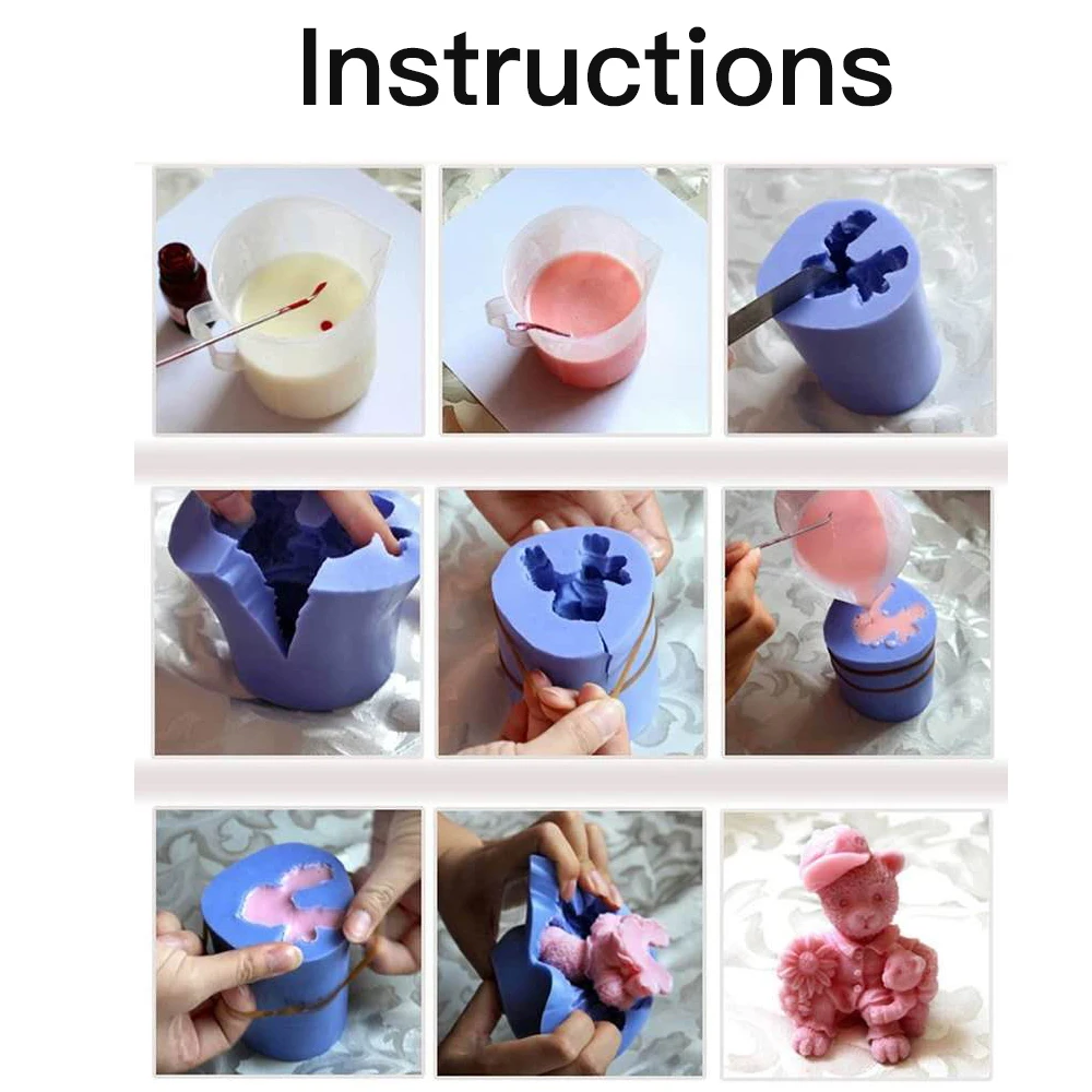 Силиконовая форма для сна оленя 3d Diy кристальная эпоксидная художественная