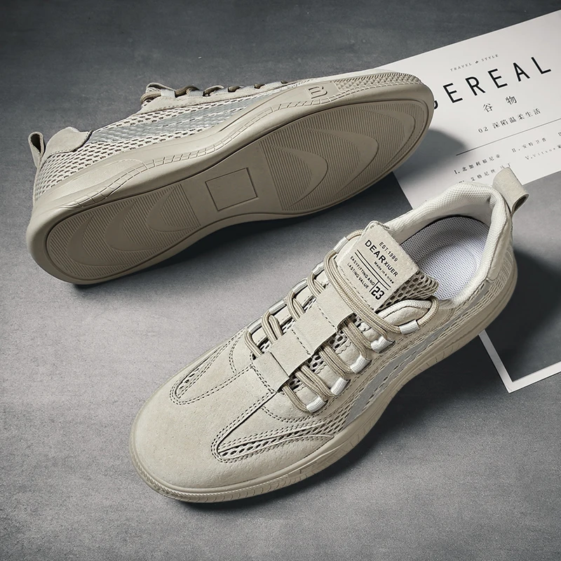 

Sandalias Transpirables Sneaker Hip Hop Breathable Safety Shoes Mesh Men Sneakers Casual Men's