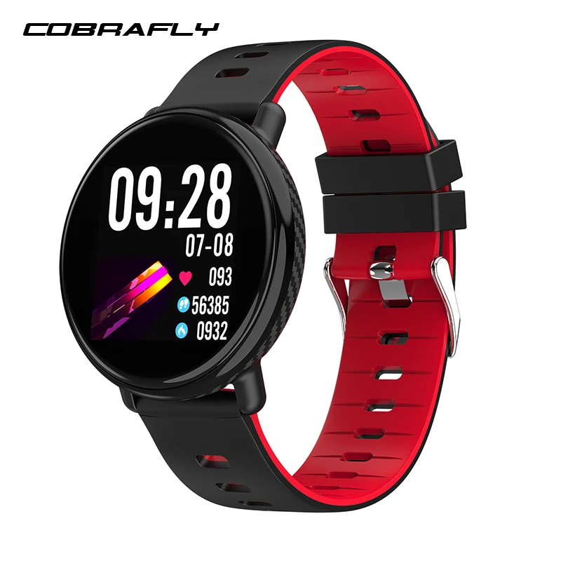 смарт часы мужские женские COBRAFLY водонепроницаемые умные фитнес браслет с