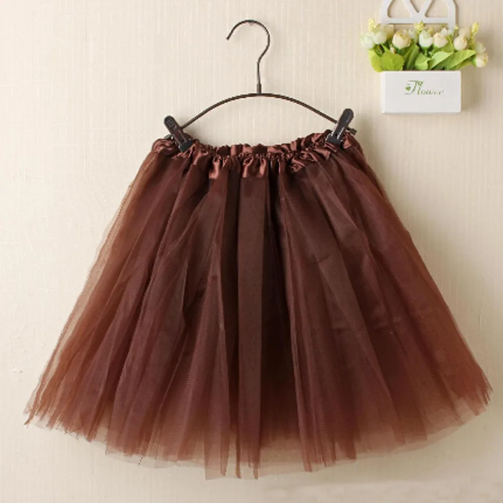 JAYCOSIN Clothes Women Solid Layered Organza Lace Tulle Skirts Womens Pleated Skirt Ballet Tutu Dancing Mini 920 | Женская одежда