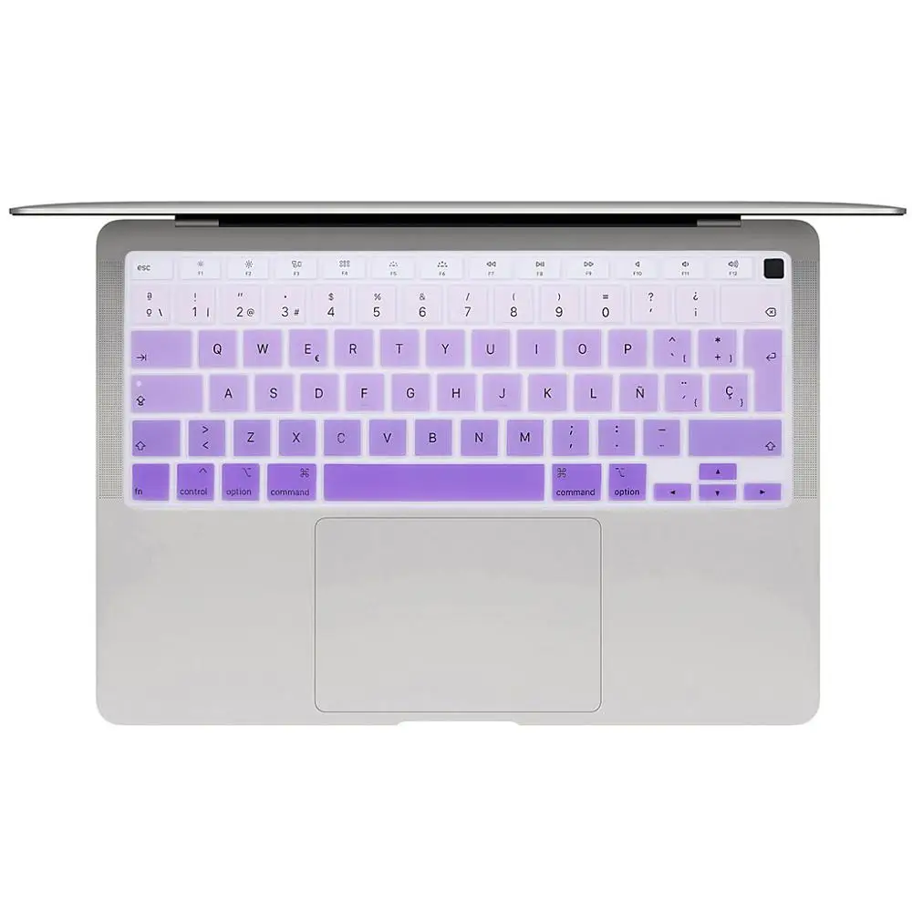 

Laptop color silicone Keyboard Cover For Macbook Air 13 A2179 Protective film keyboard case For Apple Air13 2021 New
