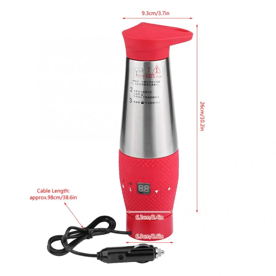 12 В 80 Вт 348 мл портативная Автомобильная вакуумная Изолированная электрическая