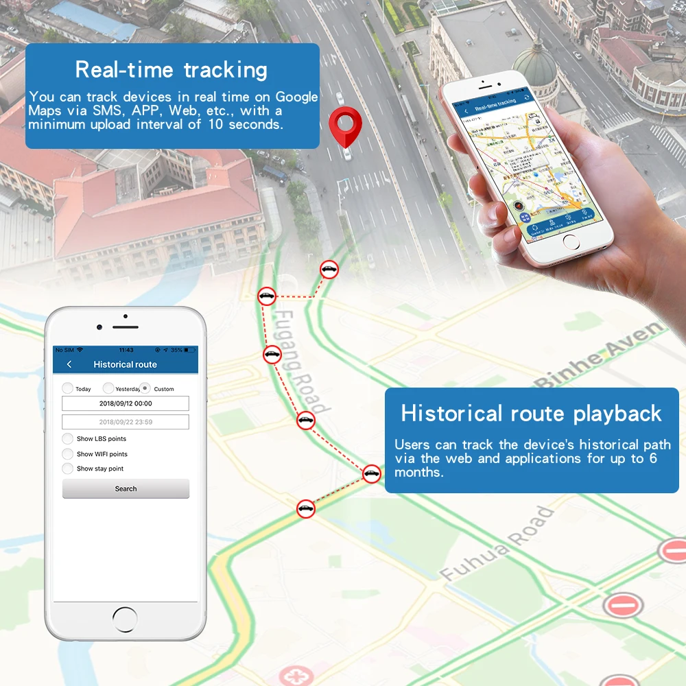 Автомобильный GPS-трекер 3G TK915-3G сильный магнитный автомобильный трекер GPS-локатор